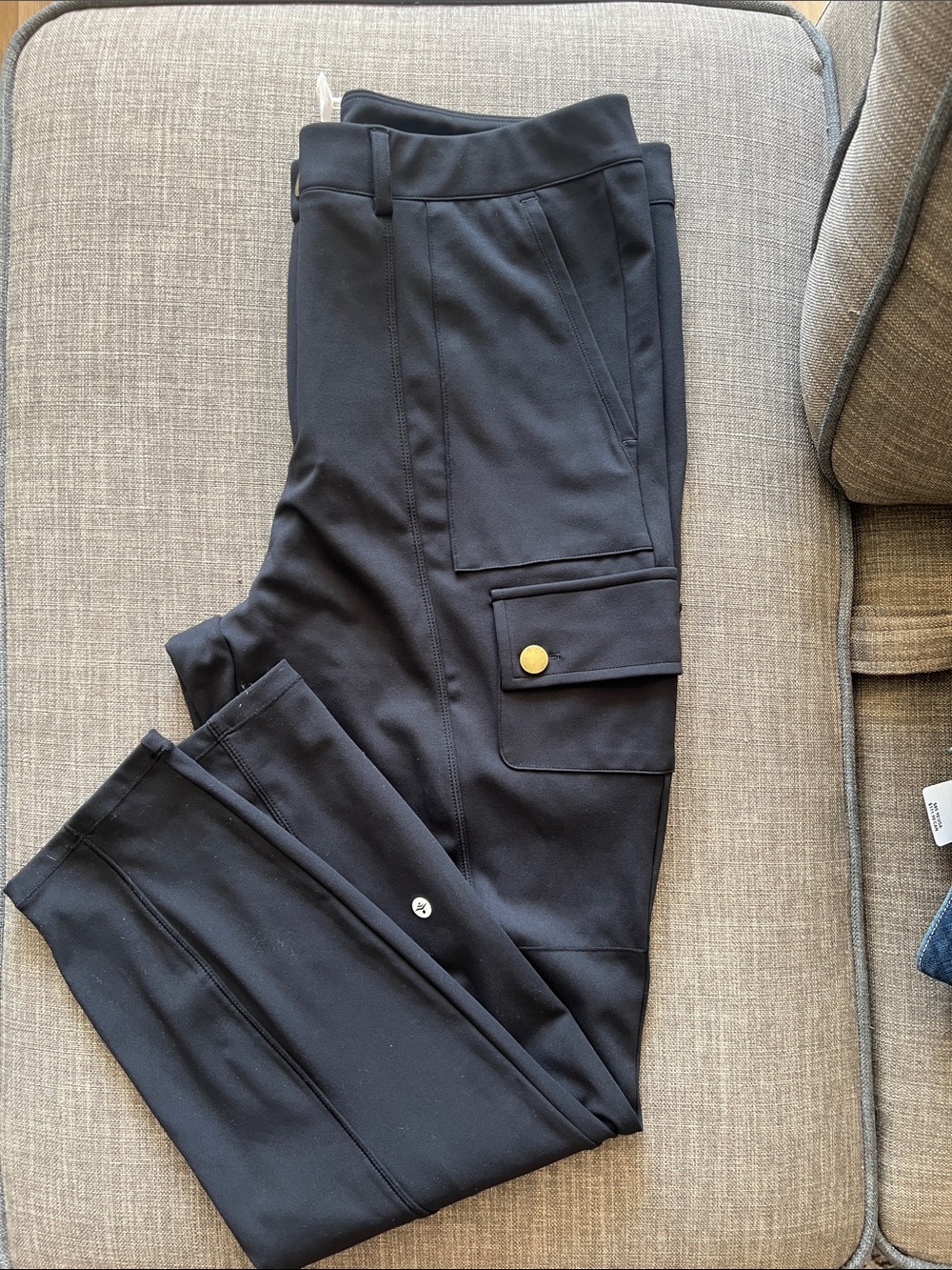 Halara DayStretch High waisted skinny cargo pants - Navy Blue